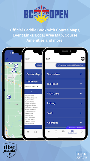 BC Open 2023 App Screenshot 2