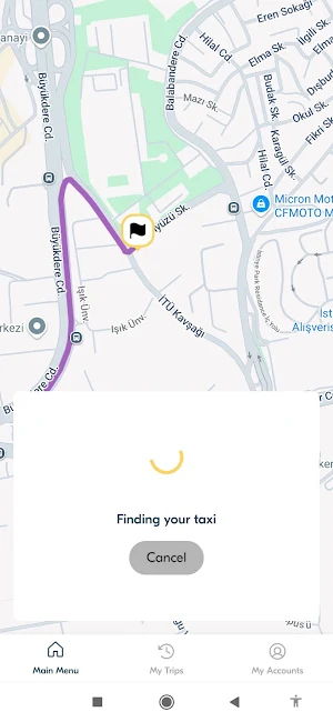 Bursa Taxi Screenshot 3