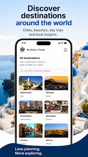 No Stress Travel Screenshot 0
