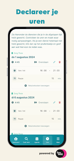 Zorg & Vrij Screenshot 3