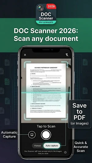 Doc Scanner: PDF & Signature Screenshot 1