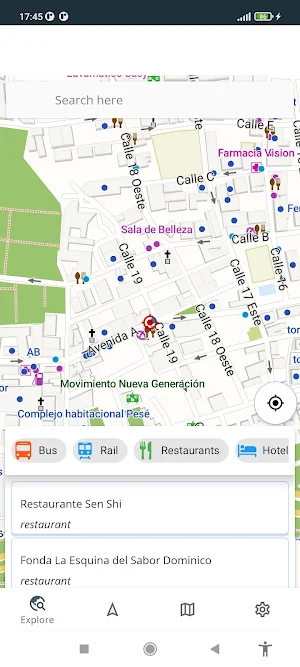 Panama Offline Map Screenshot 0