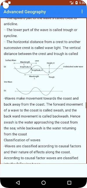Advanced Level Geography Notes screenshot 5