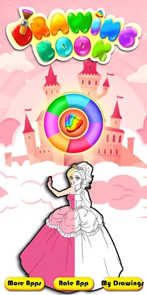 Coloring Princess Screenshot 0