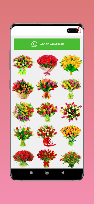 Flowers Stickers for Whatsapp Screenshot 3