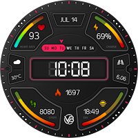 Digital Velocity Watch Face