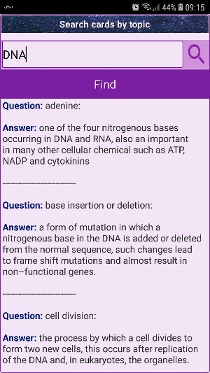 Biology Exam Review : Concepts Screenshot 3