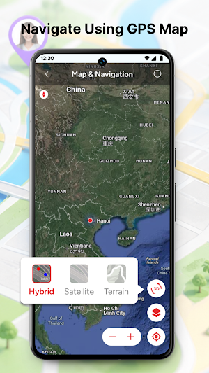 Live Earth Map: Phone Tracker Screenshot 2