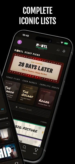Mantl: The Daily Movie Habit Screenshot 1