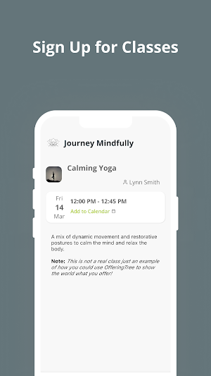 Journey Mindfully Yoga Screenshot 1