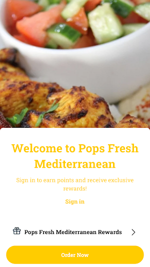 Pops Fresh Mediterranean Screenshot 0
