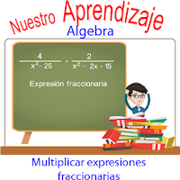 Multiplicar expresiones fraccionarias