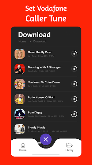 Set Vodafone Caller Tune Screenshot 1