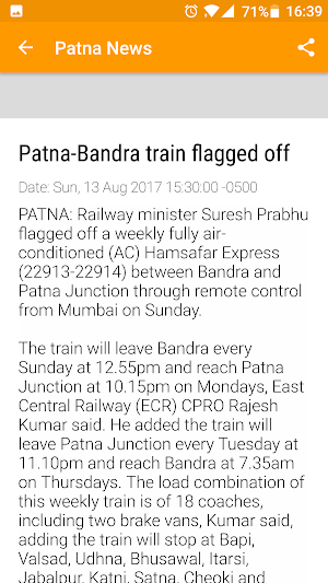Patna News Screenshot 2