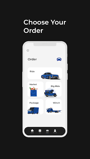 Captain ASK - Request a ride Screenshot 1