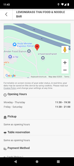 Lemongrass Thai Food Screenshot 1