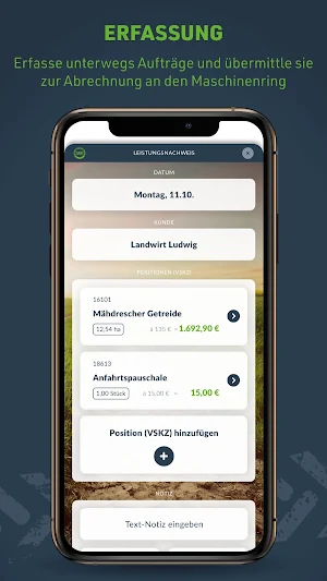 Lohnarbeiten | Maschinenring Screenshot 1