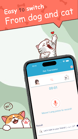 Cat & Dog Translator Pet Sound Screenshot 3