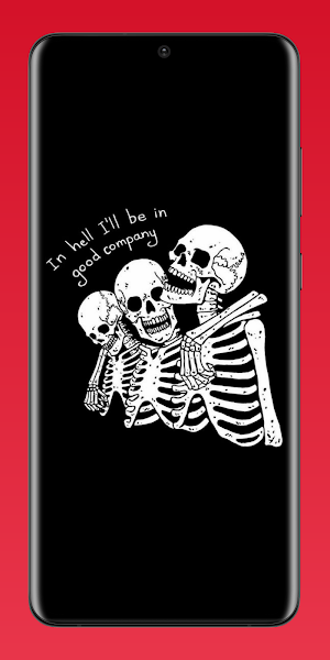 Dark Skull Wallpaper HD 4K Screenshot 2