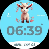 Goat Watch Face