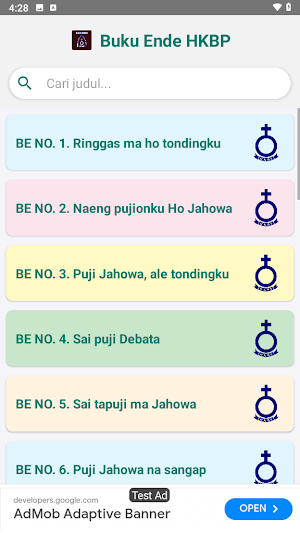 Buku Ende HKBP Digital Screenshot 1