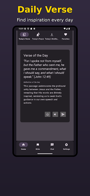 Bible Talks - Chat with bible Screenshot 2