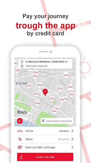 G7 TAXI Personal - Paris Screenshot 3