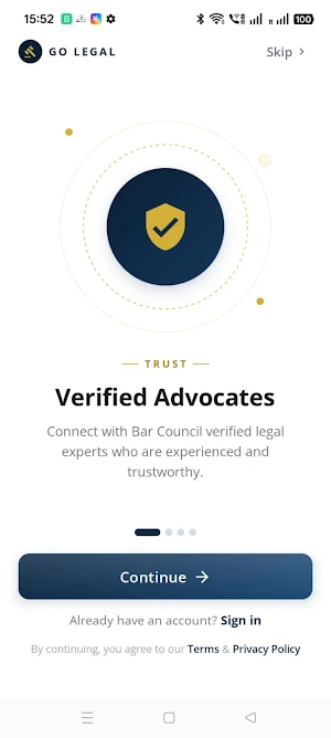GoLegal Screenshot 1