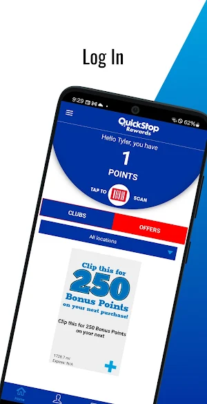 QuickStop Rewards Screenshot 0