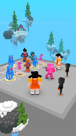 Merge Craft: Blue Guys Screenshot 3