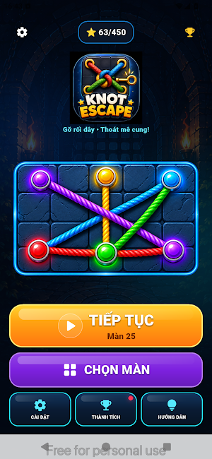 Knot Escape: Rope Puzzle Screenshot 0