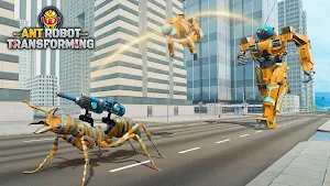 Ant Robot Transforming Games: War Robot Games Screenshot 3