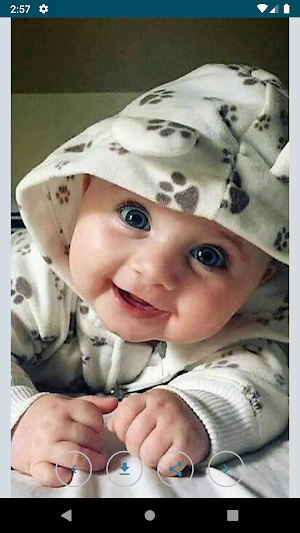 Most beautiful pictures Cute Baby without Internet Screenshot 3