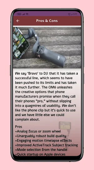 DJI Osmo Mobile 6 Guide Screenshot 1