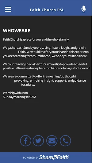 Faith Church PSL Screenshot 2
