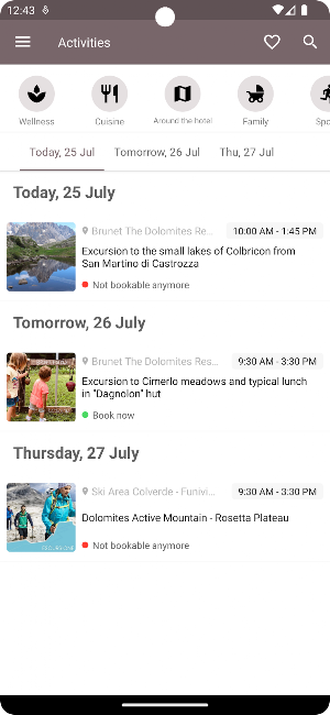 Brunet – The Dolomites Resort Screenshot 1