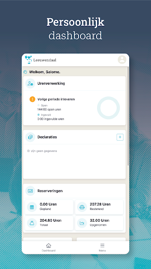 Leeuwendaal Urenschrijven Screenshot 1