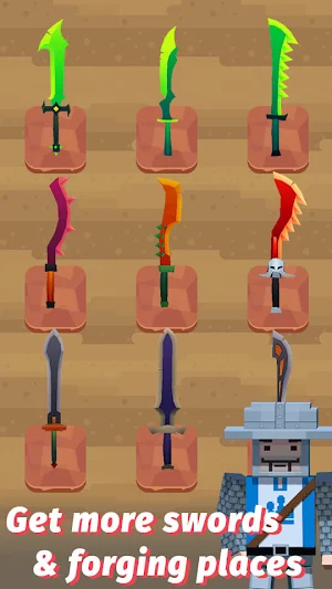 Merge Sword - Idle Blacksmith Master Screenshot 1