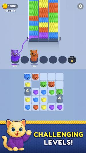 Cat Wool: Sort Games Screenshot 0