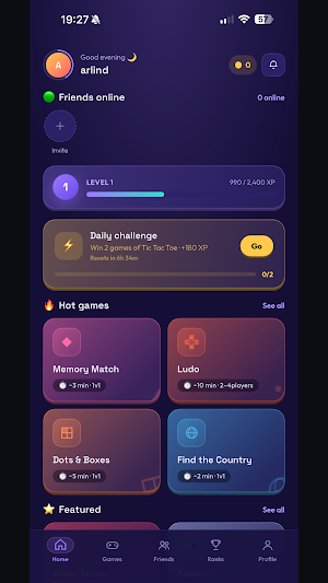Sparpit: 2 Player Mini Games Screenshot 1