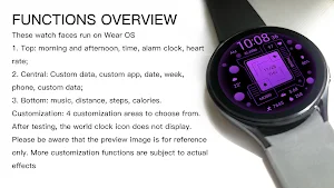 Purple Gorgeous For Wear OS Screenshot 2