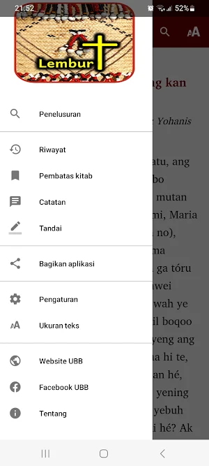 Lembur Bible Screenshot 0