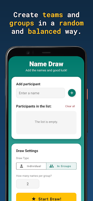 Name Picker & Group Maker Screenshot 3
