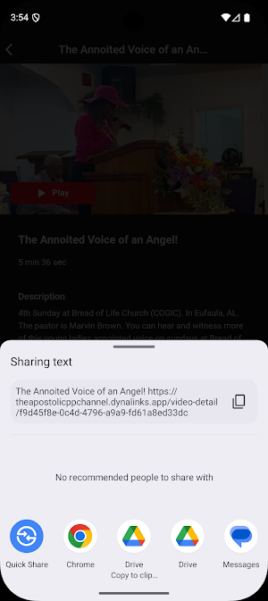 The Apostolic PP Channel Screenshot 3