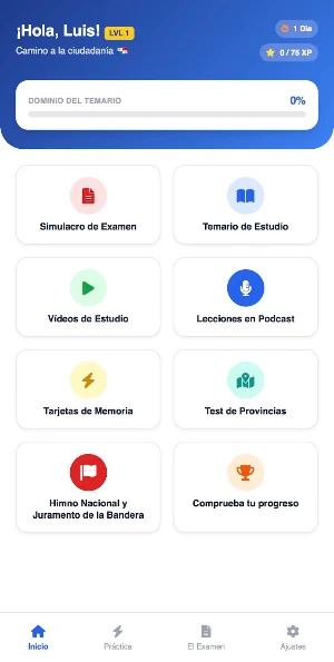 Examen Naturalización Panamá Screenshot 0