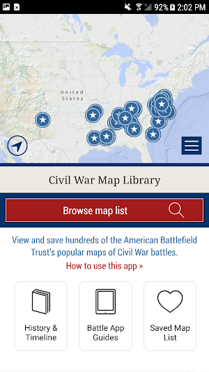 Civil War Battle Maps Screenshot 0