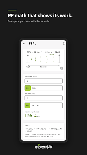 WLAN Pros Toolbox Screenshot 1