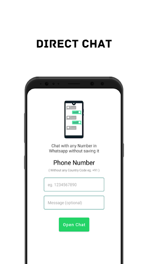 Chat Directly - Direct Chat Screenshot 0