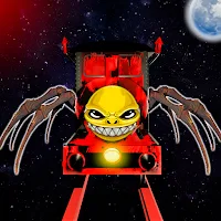 Scary Spider Monster Train