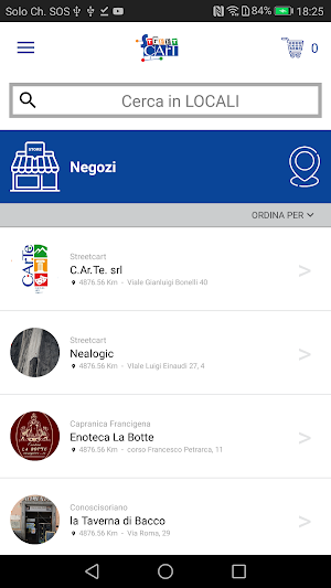 StreetCart Screenshot 2